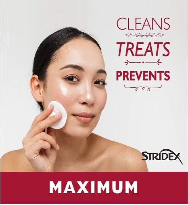 Stridex 55-Piece Medicated Soft Touch Pad White - Image 4